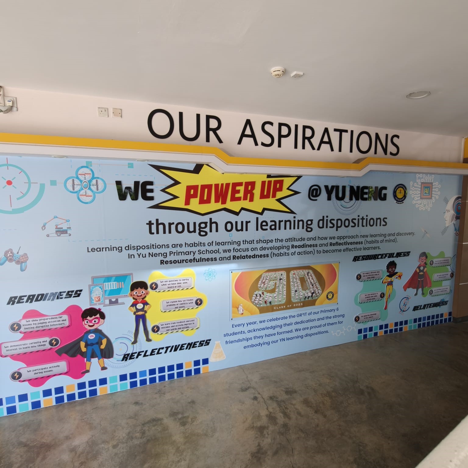 ECS 3D Wall Mural